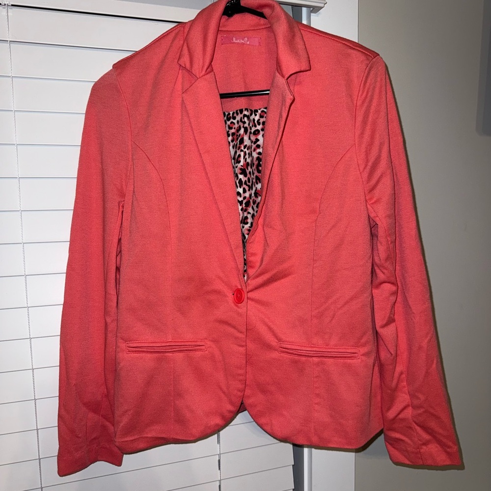Women's Coral Blazer